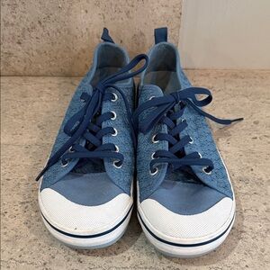 Keen Blue and White Women's Sneakers. Size 9